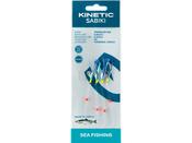 Kinetic Sabiki Hook Trembler 4 Hook Rig (#4)(Holograpic Fishskin/Blue Flash) image