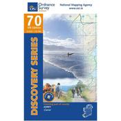OSI Discovery Map 70 - Laminated (Part of Kerry)(1:50,000) image