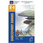 OSI Discovery Map 84 (Part of Cork &amp; Kerry)(1:50,000)