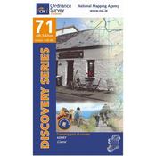 OSI Discovery Map 71 - Laminated (Part of Kerry)(1:50,000) image