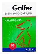 Galfer Ferrous Fumarate Iron Capsules 28s | Laois Pharmacy image
