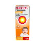 Nurofen For Children Orange 3m+ 150ml - Laois Pharmacy image