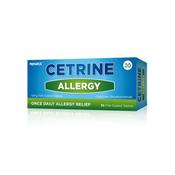Cetrine Allergy 10mg Cetirizine Tablets 30s | Laois Pharmacy image