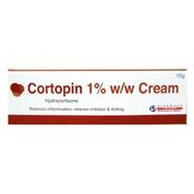 Pinewood Cortopin 1% OTC Hydrocortisone Cream 15g - Laois Pharmacy image