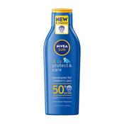 Nivea Sun Kids Protect &amp; Care Sun Lotion SPF50+ 200ml - Laois Pharmacy