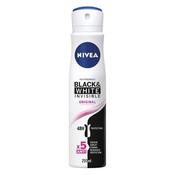 Nivea Black &amp; White Original Anti-perspirant Deodorant Spray 250ml - Laois Pharmacy