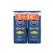 Nivea Men Shower Cream 250ML Twin Pack - Laois Pharmacy image