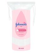 Johnson's Baby Cotton Pads - Soft &amp; Gentle (50 Pads) - Laois Pharmacy