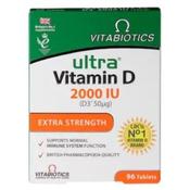 Vitabiotics Ultra D3 Vitamin D3 2000Iu 50Ug - Laois Pharmacy image