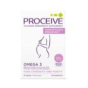 Proceive Omega 3 60 Softgels - High-Strength Fish Oil Supplement - Laois Pharmacy image