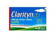 Clarityn 10mg 30 Tablets - Laois Pharmacy image
