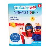 Eskimo Kids Omega-3 Chewable DHA+ Orange Flavour – 27 Soft Chews - Laois Pharmacy image