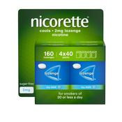 Nicorette Cools 2MG Lozenges Icy Mint 160S - Laois Pharmacy image