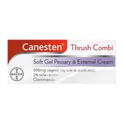 Canesten Combi Soft Vaginal Capsules &amp; 2% Cream - Laois Pharmacy