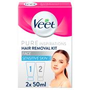 Veet Face Hair Removal Cream 2 x 50ml - Laois Pharmacy image