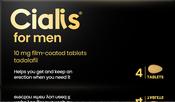 Cialis for Men 10mg Tadalafil Tablets – 4 Pack - Laois Pharmacy image