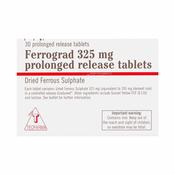 Ferrograd 325mg Iron Tablets 30s | Laois Pharmacy