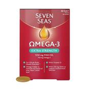 Seven Seas Omega 3 Extra Strength 30 - Laois Pharmacy image