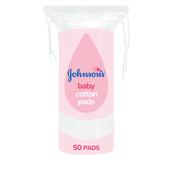 Johnson's Baby Cotton Pads - Soft &amp; Gentle (50 Pads)