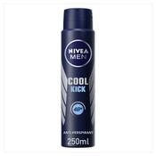 Nivea Men Cool Kick Anti-Perspirant Deodorant Spray 250ml - Laois Pharmacy