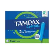 Tampax Compak Super Applicator Tampons 18 Pack - Laois Pharmacy