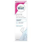 Veet Pure Inspirations Hair Removal Cream for Sensitive Skin Body &amp; Legs 100ml image
