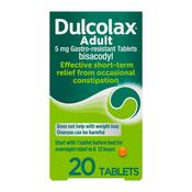 Dulcolax 5mg Tablets | Constipation Relief | Laois Pharmacy