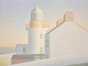 Patrick Cashin, Lighthouse at evening image
