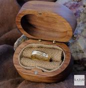 Gents 9kt Yellow Gold Lightweight 5mm Court Wedding Ring image