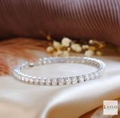 Sterling Silver Claw Set 4mm Tennis Bracelet image