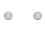 9kt Yellow Gold 3mm Freshwater Pearl Stud Earring image