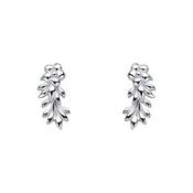 Laura Ashley Sterling Silver Naunton Folly Crawler Earrings image