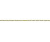Ladies 9kt Yellow Gold 18" Trace Chain