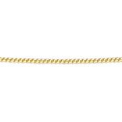 9kt Yellow Gold 16’’ – 18’’ Diamond Cut Curb Chain image