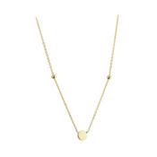9kt Yellow Gold Circle Ball Necklet image