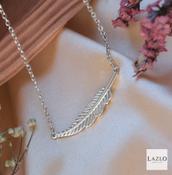 Sterling Silver Feather Necklace image