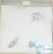 Silver Plated Dove Pin