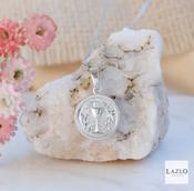 Sterling Silver Small Chalice Medal &amp; Chain