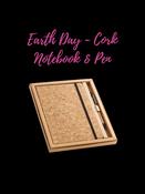 Cork Notebook &amp; Pen image