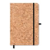 A5 Notebook with Hard Cork Cover. image