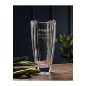 DUNE 10" SQUARE VASE - Engraved image
