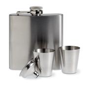 Slim Hip Flask Set