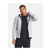 Gym &amp; Coffee MENS GREY FLECK HOODIE image