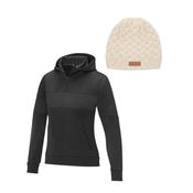 Women's Hooded Sweater &amp; Beanie