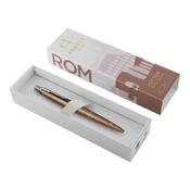Parker Jotter SE Global Icons colour trim ballpoint pen (blue ink) - Bronze image