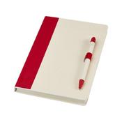 Dairy Dream A5 recycled milk cartons notebook and ballpoint pen set