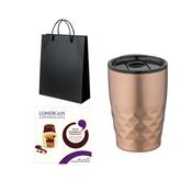 Geo 350 ml copper tumbler &amp; Lily O'Brien's Chocolates