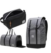 Herschel Retreat™ recycled laptop backpack 23L + Herschel Novel™ recycled duffle bag 43L + Herschel Chapter recycled travel kit