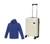 Langley softshell Jacket &amp;  Rover 20" GRS recycled cabin trolley 40L