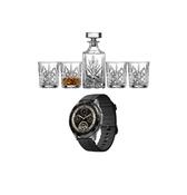 Galway Inisheer Decanter Set + Prixton SWB33 smartwatch